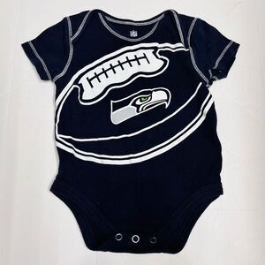 Team Apparel Seattle Seahawks Bodysuit   Sz 3/6 Months